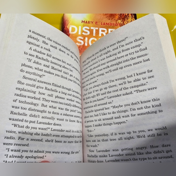 NWT 2 NOVELS "DISTRESS SIGNAL" BY M LAMBERT - Picture 3 of 6